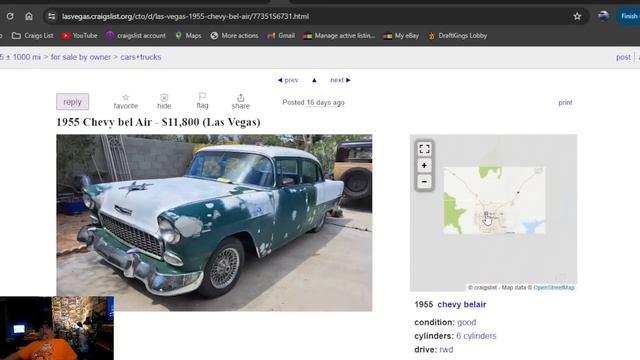 WOW CRAZY AMOUNT OF 1955 CHEVROLET POSTS HARDTOPS & WAGONS FOR SALE RIGHT NOW!!!
