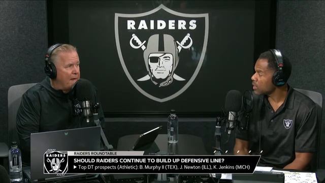 Live Pre-Draft Raiders Roundtable - Day 1 | 2024 NFL Draft