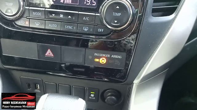Passanger airbag Pajero Sport 2021 Bisa di Non aktifkan. Fungsinya buat apa?