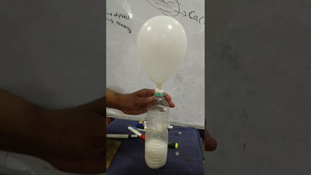 Reaction Between Vinegar And Baking Soda, Production Of Carbon Dioxide Gas. #class10chemistry