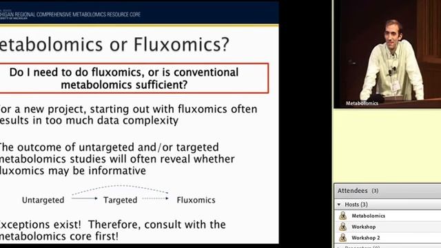 Metabolomics Methods, Charles Evans