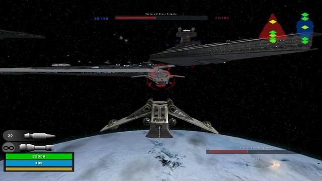Star Wars Battlefront II Remastered Gameplay - Space Tatooine