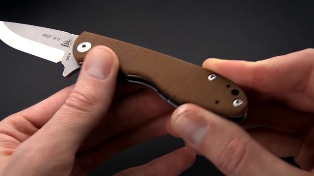 TOPS Knives MSF 4.0 Mini Scandi Flipper Overview