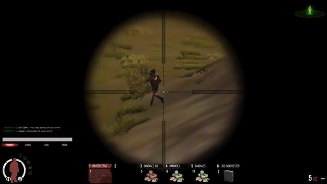 The Warz :  HEADSHOT 100% .