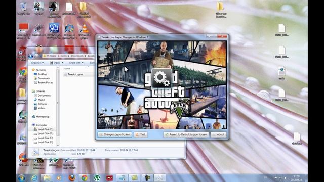 How To Change Logon Screen On Windows 7 (HD)