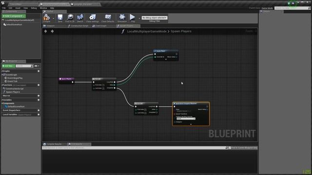 Unreal Engine 4 Local Multiplayer Tutorial Part 1 - Spawning Players