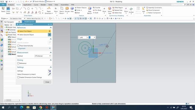 Siemens Nx12 - Training Exercises Tutorial #71