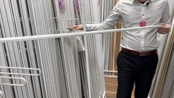 Карниз двухрядный алюминиевый ТРЭК УЮТ 1,8м