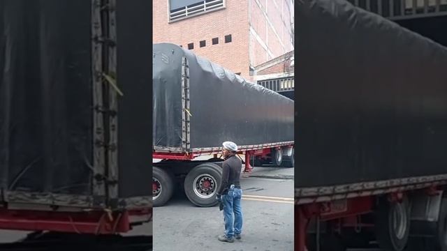 Como dar retro en un Super Brigadier GMC con 35 toneladas