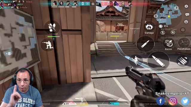 VALORANT MOBILE GAMEPLAY FR ( PROJECT M)