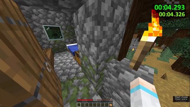 Minecraft: Obtain Pumpkin Pie In 0:03.736 (WR?)