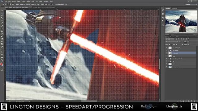 'The Endeavour Of Kylo Ren' - Speedart