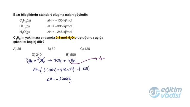 AYT Kimya Multi Soru Bankası Bölüm 04 Test 04 Soru Çözümleri