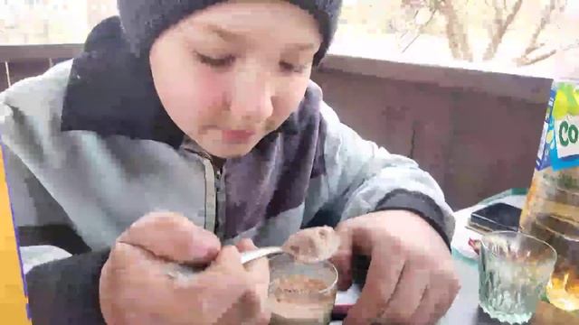 эксперимент экспериментыдлядетей experiment  эксперимент с  какао порошком