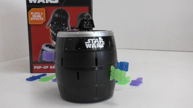 STAR WARS POP-UP DARTH VADER GAME DEMO & REVIEW - BY TOMY