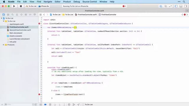Apple 061 App   To Do List
