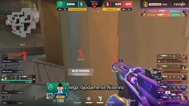 KPI GAMING Vs MOVISTAR RIDERS | MEJORES MOMENTOS VALORANT RISING