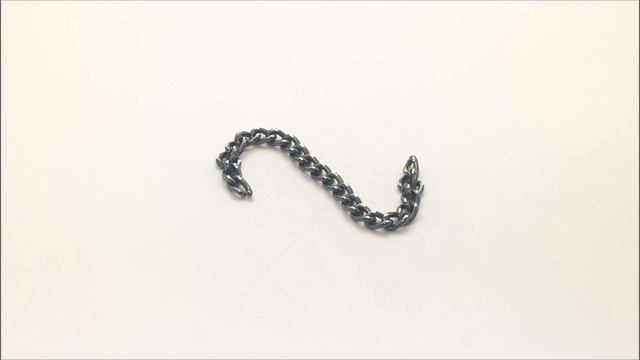 Цепочка галантерейная A123 BNK (Цвет: чёрный никель)