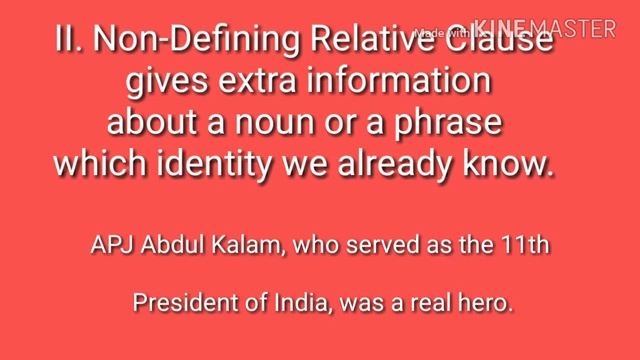 Defining And Non-defining Relative Clauses - 10th Class Unit-1 Grammar. Unit1 Part 1of 5