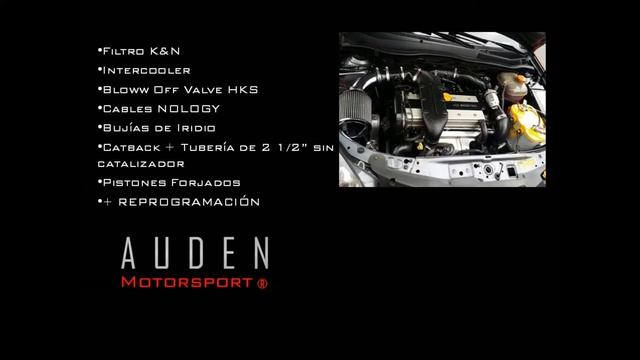 Astra 2.0 L Turbo Reprogramación De AUDEN Motorsport
