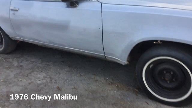First Stage Of Primer On 1976 Chevy Malibu