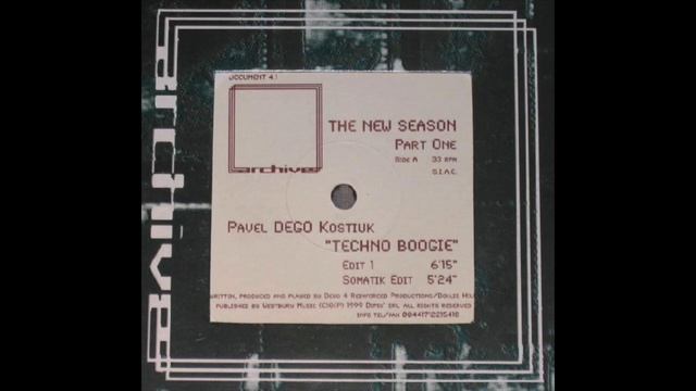 Pavel Dego Kostiuk - Techno Boogie (Somatik Edit)