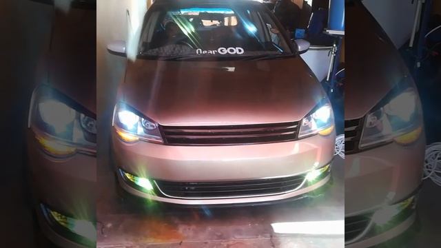 Polo Vivo Headlights Upgraded With BI-XENON PROJECTORS