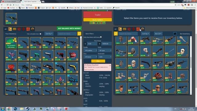 NEW TRADING SITE! (Multiple Games?!)