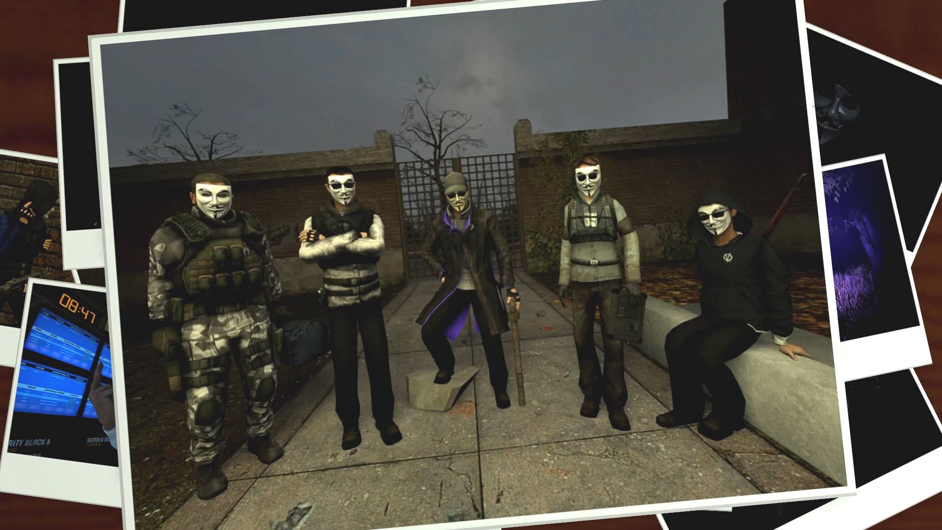 Заставка Gravity Falls Но это Анонимусы