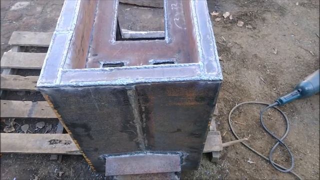 ПЕЧЬ КОТЁЛ КАК Я ИЗГОТАВЛИВАЮ ЧАСТЬ 3