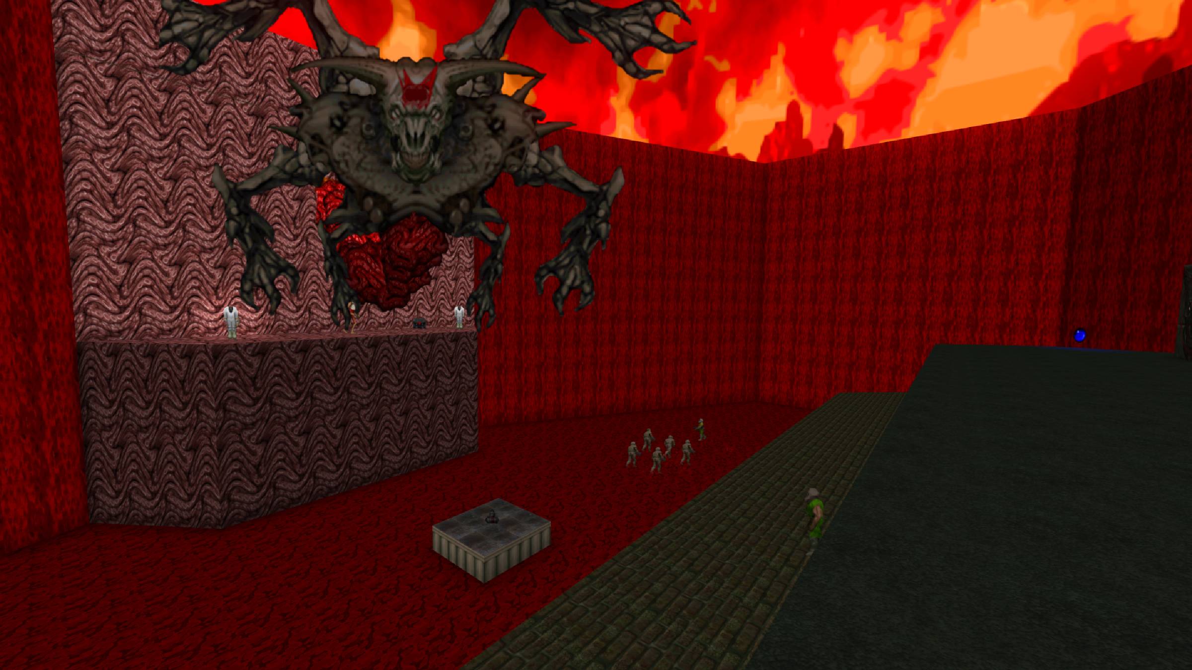 DOOM REVIVAL 9 серия встреча с иконой греха, солдат Gold бежит на помощь