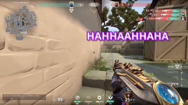 Top 1 Omen One-Way Smoke // VALORANT Road To Immortal PART 3