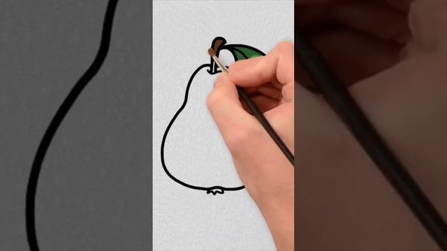 Learn Fruits Names By Drawing