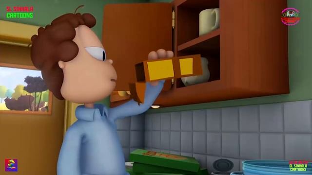 Garfield Sinhala Cartoon | Episode 02 | මී 🐀 පූස්  🐱  සෙල්ලම් | SL SINHALA CARTOONS & ANIMATIONS