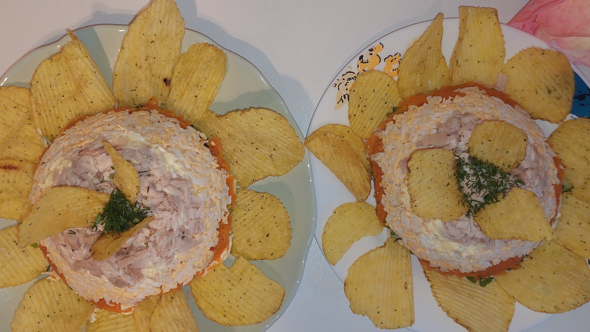 Салат..Подсолнуха..