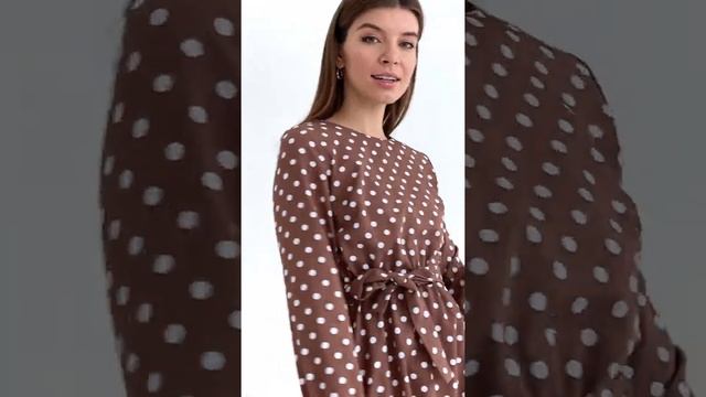 Платье в горошек