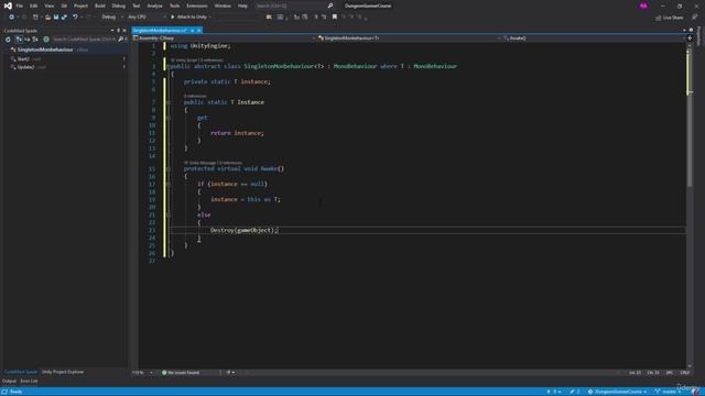 4. Create Singleton Abstract Class