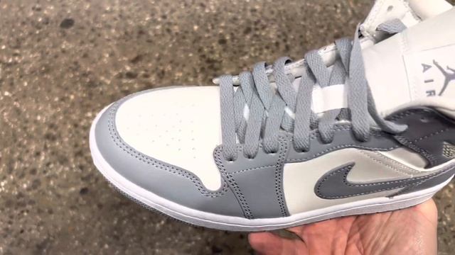 Jordan 1 Mid Stealth Grey Womens Shoes