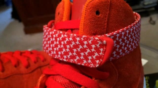 Nike Lunar Force 1 Hi UNDFTD SP - University Red Colorway - 3-8-14