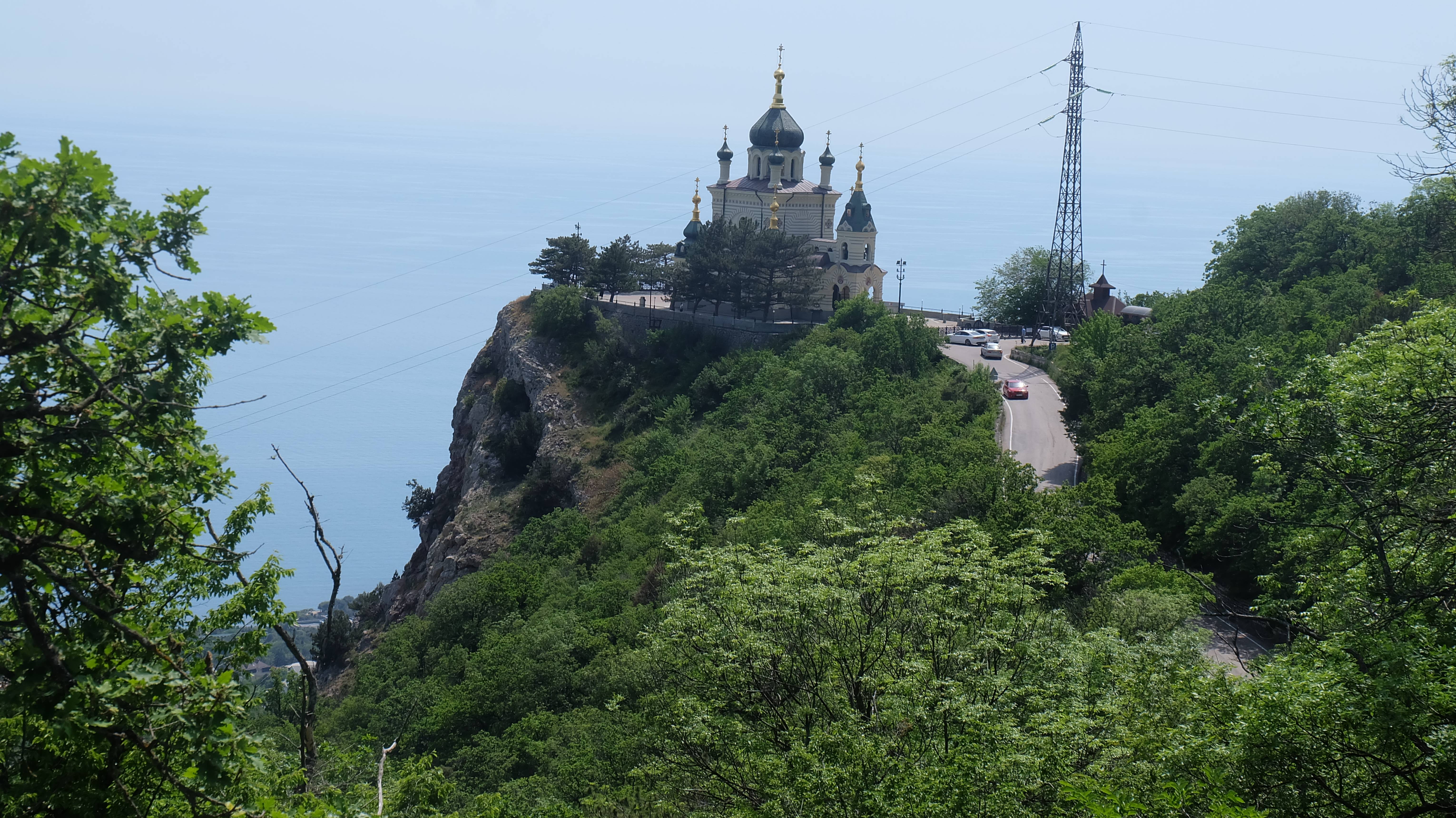 02. Крым. Проходим через перевал Шайтан-Мердвен к Форосской церкви
