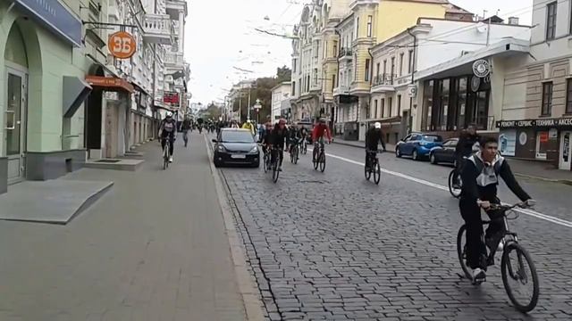 Велодень в Харькове 18 сентября 2016 года