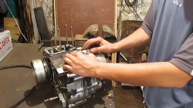 Разборка мотора 162 FMJ