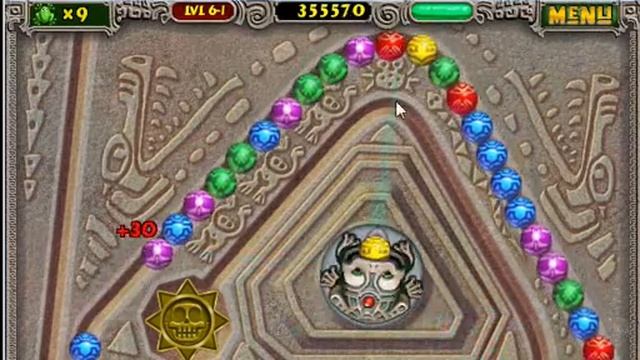 Zuma Deluxe прохождение часть 4