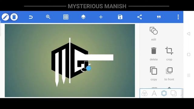 Make Professional MG Logo Within A Minute |Professional Logo Design | How To Make Logo On Pixellab