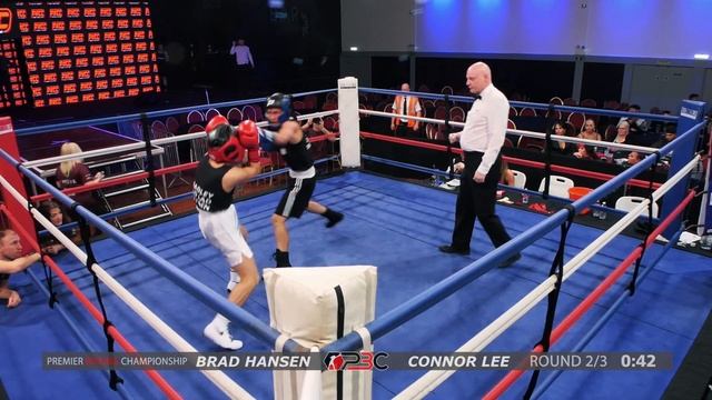 PWCB: RAINTON ARENA: 09.03.2024 25 Bradley Hansen Vs Connor Lee