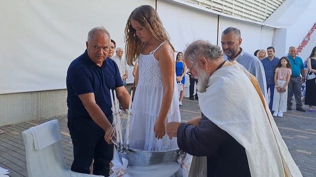 Βάπτιση Κωνσταντίνας Φασουλάκη στον Άγιο Ραφαήλ στα Λινοπεράματα (2)