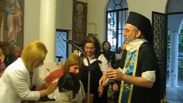Βάπτιση Τριανταφυλλιάς Ειρήνης (Συλλόγος Βενιαμίν) 2
