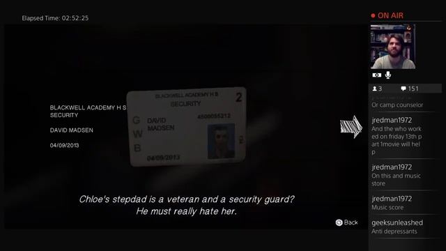 Life Is Strange Ep 1 With Video Commentary (BLIND) - 2 / 2