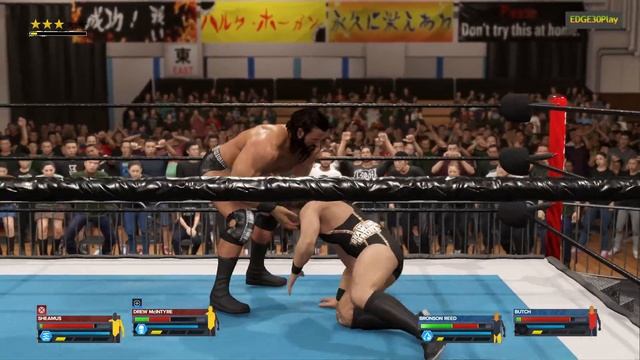 WWE2K24 Drew McIntyre & Sheamus Vs Bronson Reed & Pete Dunne