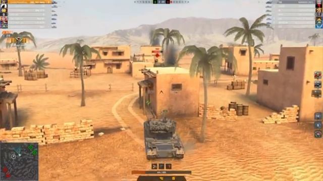 УСТАРЕВШИЙ ТЯЖ НА НОВЫЙ ГОД!( | Обзор на EMIL 1951 в Tanks Blitz.